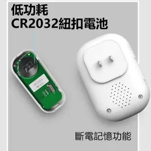 【Nil】一拖二遠距離無線門鈴 家用防水叮咚電鈴 老人遠程遙控呼叫器 呼叫鈴(母親節禮物)