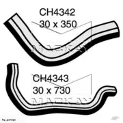 MACKAY RUBBER Top & Bottom RADIATOR HOSE SET FOR MAZDA MIATA MX5 NB BP 1.8 98-05