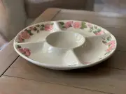 Franciscan Desert Rose Chip and Dip Platter (Portugal)