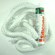 Central Boiler Outdoor Wood Furnace Door Seal Kit - White, Water Resistant, Stri