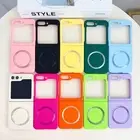 For Samsung Galaxy Z Flip 6 Flip 5 Flip 4/3 Shockproof Magnetic Slim Hard Case