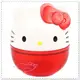 ♥小花花日本精品♥Hello Kitty臉頭立體造型可立式 紅色 迷你 削鉛筆機 攜帶型 62017305