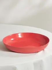 [Mud Australia] Mud Australia - Pebble Large Porcelain Bowl - Red - One size One size Red