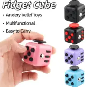 Fidget Cube Spinner Stress Relief Finger Hand Magic Toy Anxiety Kids Adult ADHD