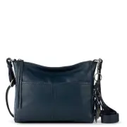 The Sak Womens Alameda Crossbody in Leather Indigo One Size US