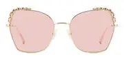 Carolina Herrera HER 0145/S 35J/U1 Women’s Sunglasses Gold Size 59