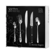 Stanley Rogers Albany 50 Piece Cutlery Set with Steak Knives RRP $339.00
