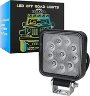 Truck Work Lights - LED Work Lights For Truck | Square Led Tractor Work Lights | Super Bright Flood Spotlight | 11.6w Bright Floodlight Modification Lighting Ip65 Waterproof For Marine Motorcycle Snow
