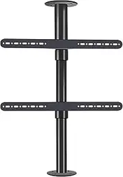 Universal TV Bracket TV Mounting Bracket-LCD TV Swivel Frame Floor Stand Bulkhead Swivel Frame Rotating TV Cabinet Swivel Base Suitable for LED Screen Monitor