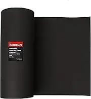 CASOMAN Professional Tool Box Liner and Drawer Liner - 16 inch(Wide) x 16 feet (Long), Non-Slip, Black