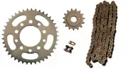 525x118 O-Ring Drive Chain & 15/41 Sprockets for Honda Shadow VLX 600 1989-2007