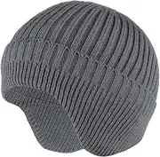 Winter Hat Beanie Hat Men Daily Beanie Hat Ear Flaps Skull Cap Warm Winter Knitted Cap，Outdoor Unisex Caps Cap