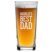 Worlds Best Dad Beer Glass