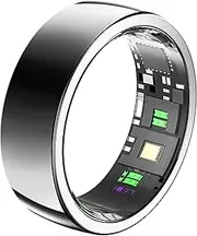 Smart Ring Android Smart Ring Men Women Fitness Ring Tracker Pedometer Smart Rings for Men Sleep Tracker Fitness Tracking Ring Heart Rate Monitor Sleep Ring Sport Smart Rings for Women iOS