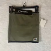 Brixton Arctic Fleece Gaiter Green Neck Mask NWT 5174