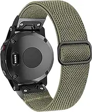 [DJDLFA] Watchs Band For Garmin Fenix 5 Plus 6 Pro Forerunner 945 Nylon Adjustable Quick Release Straps 22mm Watchband Correa Accessories