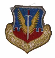 Tactical Air Command Patch Hook N Loop Backing