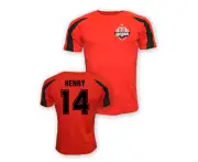 Thierry Henry Arsenal Sports Training Jersey (red)