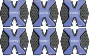 6 PACK AccuSharp Sharp N Easy Knife Sharpener Fine and Coarse Ceramic Rods AS334