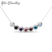 7 Days Moon Pendants Set