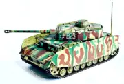Dragon 1:72 German PzKpfw IV Ausf H Medium Tank w/ Schurzen Side Skirts DRR63242