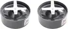 2pcs Cross Extractor 6 Fins Blade for NutriBullet Blender 600W/900W NB-101S NB-1