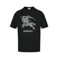 在飛比找Yahoo!奇摩拍賣優惠-英國Burberry巴寶莉鏤空戰馬刺繡短袖T恤 代購