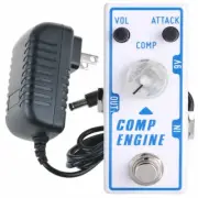 Tone City T13 Comp Engine + TPS-2 Power Supply Compressor Guitar Effect Pedal