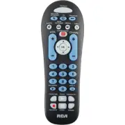 RCA 3-Device Black Remote Control RCR313BE RCA RCR313BE 044476103360 Black