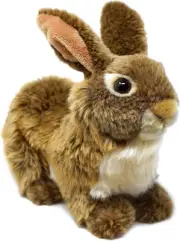 Brigid the Brown Rabbit - 10 Inch Stuffed Animal Plush Bunny - by Tigerhart Toys