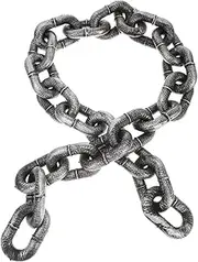 FOYTOKI Vivid Halloween Chain Decoration 1m Medium Size Prolongable Halloween Party Prop
