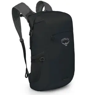 【OSPREY】UL Dry Stuff Pack 20 極輕量可折疊背包20L.雙肩後背包.隨身休閒背包_黑 Q