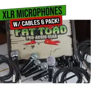 Cardioid Vocal Microphone PACK - Dynamic Handheld XLR Mic Cable 20FT Clip Studio