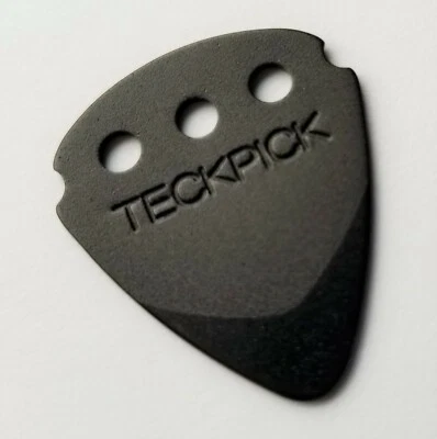 Dunlop Techpick Aluminum Metal Black 3 Pk Guitar Picks