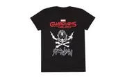 Guardians Of The Galaxy Unisex Adult Crossbones T-Shirt (Black) - UTHE1399