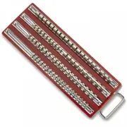 LARGE SOCKET STORAGE HOLDER TRAY RAIL RACK TOOL ORGANIZER