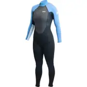 Alder Womens Impact 3/2mm Flatlock Wetsuit - Blue WS23WIF