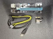 32 PCS USB PCI-E Express Risers GPU Mining 1X to 16X Powered Riser Adapter Card