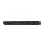 1Ru 10 Way C13 Horizontal Rack Mount Pdu Power Rail