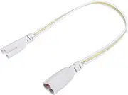uxcell T5 T8 LED Tube Connector Cable 30CM Male to Female Double End Extension Cord for LED Integrated Light Tube, Pack of 4