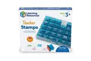 Learning Resources Jumbo Illustrated Teacher Stamps, Set of 30, Ages 3+, Messages Stamps for Homework School Classroom, Back to School Supplies,Teacher Supplies