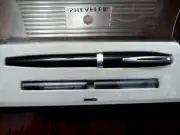 Sheaffer Javelin Black/Chrome Fountain pen Med. Pt. Nib #92771