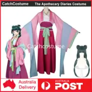 The Apothecary Diaries Maomao Cosplay Costume Wig Garden Party Dress Outfits