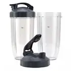 2x 600/900W Cups with Flip Top To Go Lid for Nutri Blender Replacement Part 32oz