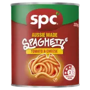 24 X Spc Spaghetti In Tomato & Cheese Sauce 220G