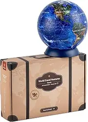 Pintoo 3-D Puzzle Globe Classic Small 6" Earth Globe Decor with 240 Curved Puzzle Pieces - Globes of The World for Unisex Adults, Explorers, Business, Home Decoration [A3751]