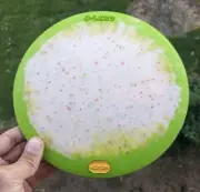 GLOW Green O-Lace Vibram Disc Golf 169g XLG Rubber OOP O Lace NEW
