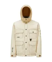 Moncler Grenoble Kelpius Down Field Jacket 1,2,3,4,5 light beige