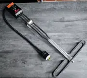 HTT-60 Glenn Electric Heater 6000 Watt 208V Immersion Type Water Heater 4 Av NEW