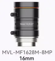 HIKROBOT Industrial Camera Lens MVL-MF1628M-8MP C-Mount 8MP 2/3 " 16mm